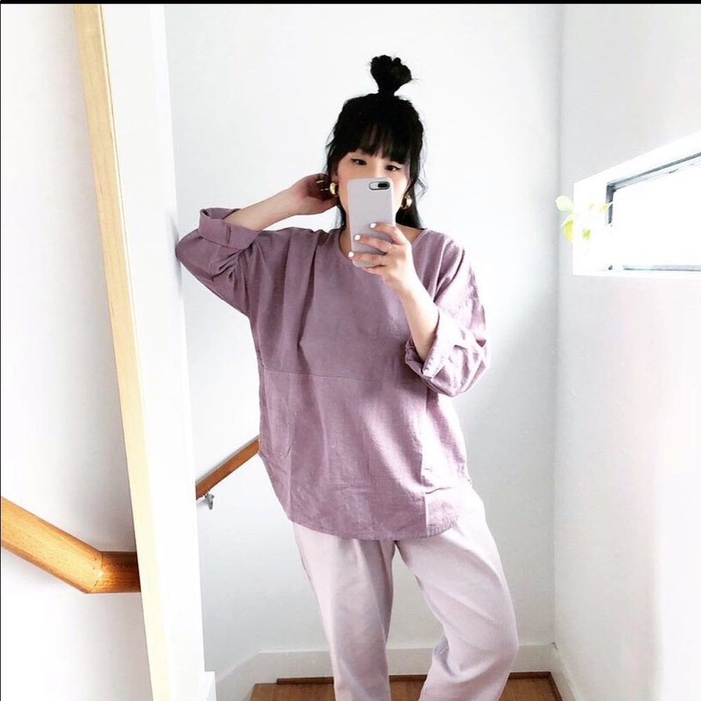 PO-EM Everyday Top in Mauve